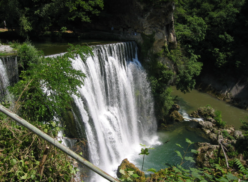 Jajce Fortress and Pliva Waterfall, Jajce, Central Bosnia, Bosnia and Herzegovina